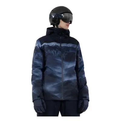 Férfi sídzseki 4F MENS SKI JACKET KUMN006-91A-MULTICOLOUR 1 ALLOVER