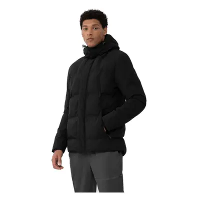 Pánska bunda 4F MENS JACKET KUMP007-20S-DEEP BLACK