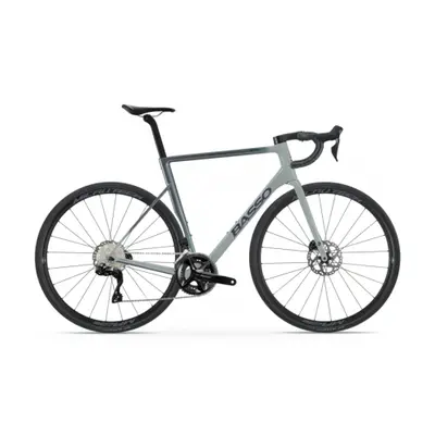 Országúti kerékpár BASSO Astra disc, gray asphalt, Shimano 105 Di2, Microtech MrLite