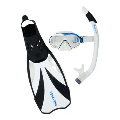 Búvár snorkeling készlet AQUALUNG COMPASS SET BLACK WHITE