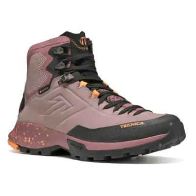 Női bokatúra teljes bőrcipő TECNICA Forge Hike MID GTX Ws, dark pink coral