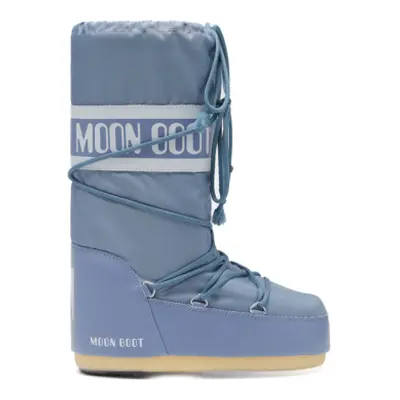 Dámske vysoké zimné topánky MOON BOOT MB ICON NYLON H004 ELEPHANT GREY