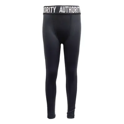 Hőszigetelt fiú leggings AUTHORITY WARMIE pants II B black