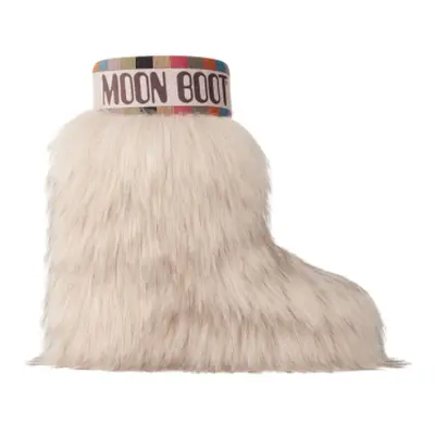 Členkové zimné topánky MOON BOOT RESORT COL. MB ICON YETI MID-L001 BEIGE