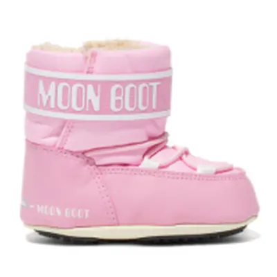 Gyermek téli bokacsizma MOON BOOT CRIB NYLON, 004 light pink