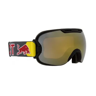 Síszemüveg RED BULL SPECT SLOPE-001, matt black frame grey headband, lens gold snow