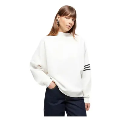 Női kapucnis pulóver ADIDAS NEUCL OVS SWEAT-Cloud White