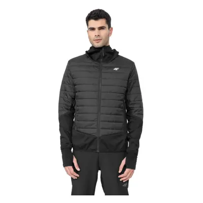 Férfi túrakabát 4F HYBRID MENS JACKET KUMH060-20S-DEEP BLACK