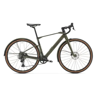 Kavicsos elektromos kerékpár MONDRAKER Dusty SX R, army green carbon black