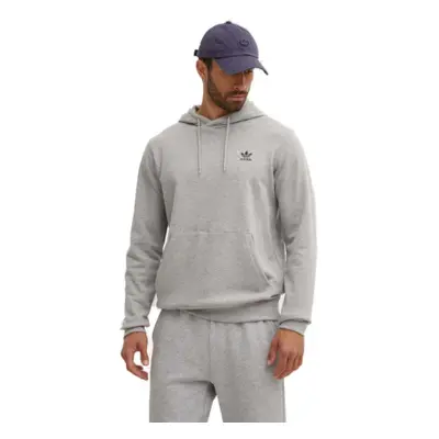 Pánska mikina s kapucňou ADIDAS ESS HD-Medium grey heather