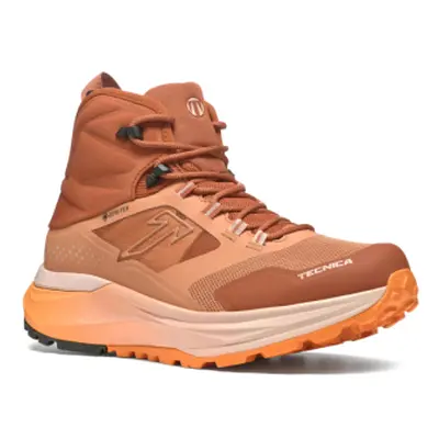 Női boka túracipő TECNICA Agate S MID GTX, light brown coral