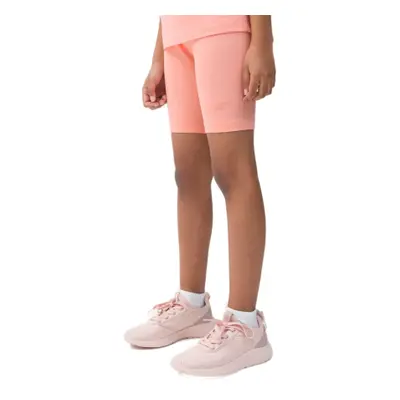 Lány tréningruha rövidnadrág 4F JUNIOR TIGHTS CAS F037-65S-PALE CORAL