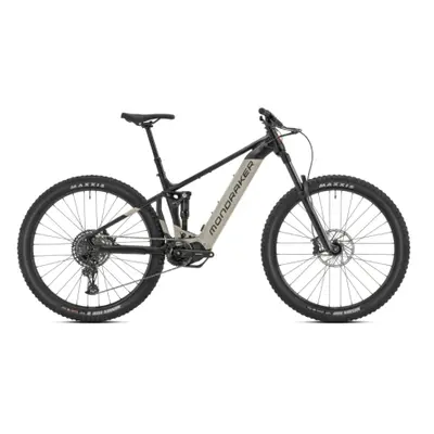 Horský elektrobicykel MONDRAKER Dusk, black desert grey orange