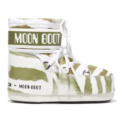 Női magas téli csizma MOON BOOT Mars Zebra white sage