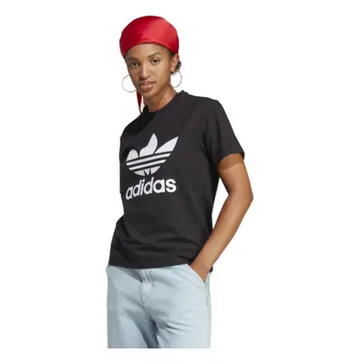 Rövid ujjú női póló ADIDAS ORIGINALS TREFOIL TEE-BLACK