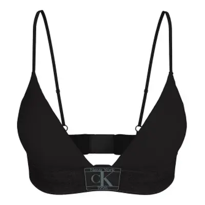 Női melltartó CALVIN KLEIN 1 PACK-UNLINED TRIANGLE-BLACK