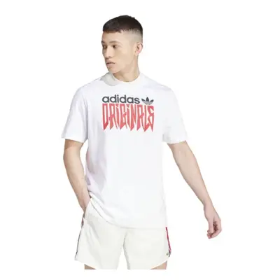 Pánske tričko s krátkym rukávom ADIDAS GRFX TEE LOOSE-White