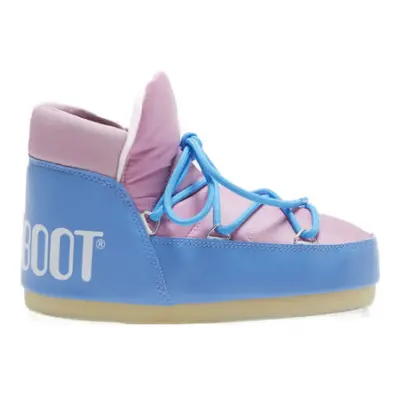 Női téli bokacsizma MOON BOOT Pumps Bi-color alaskan blue pink