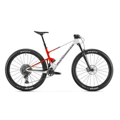 Horský bicykel MONDRAKER F-Podium Carbon R, bunker grey flame red vortex grey