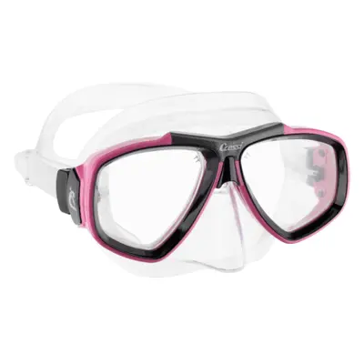 Búvármaszk CRESSI FOCUS MASK SIL CLEAR FRAME PINK