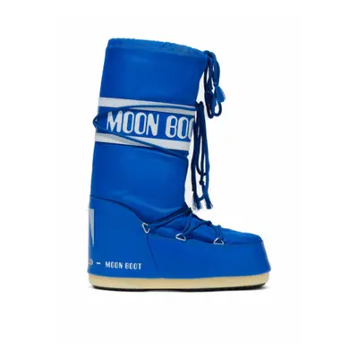 Dámske vysoké zimné topánky MOON BOOT ICON NYLON, 075 electric blue