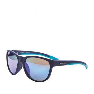 Slnečné okuliare BLIZZARD Sun glasses PCSF701140, rubber dark blue , 64-16-133