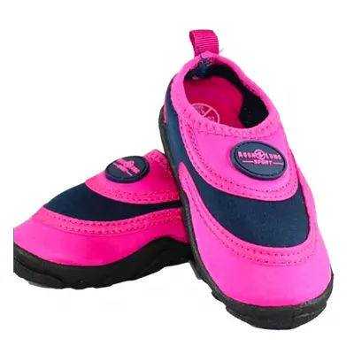 Vízi cipő AQUALUNG BEACHWALKER KID PNK NVB Pink