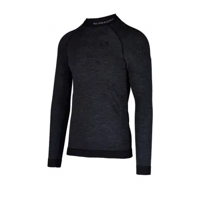 Férfi termikus póló hosszú ujjal BLIZZARD SHORT CUT-Mens long sleeve, merino wool, anthracite-20