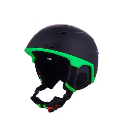 Sí sisak BLIZZARD Double ski helmet, black matt neon green, big logo