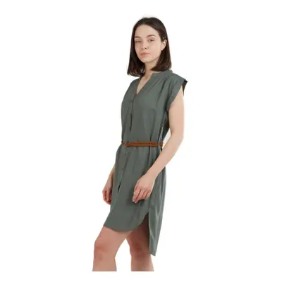 Női ruha FUNDANGO Mona Dress-537-khaki