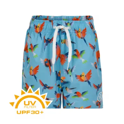 Fiú fürdőruha COLOR KIDS Swim shorts short AOP UPF 30+ Blue Fish