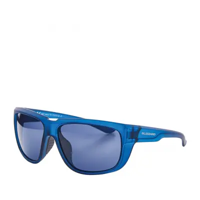 Slnečné okuliare BLIZZARD Sun glasses PCS707120, rubber trans. dark blue, 65-18-140