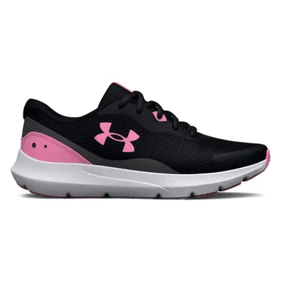 Lány sportcipő (edzés) UNDER ARMOUR UA GGS Surge 3 black flamingo flamingo