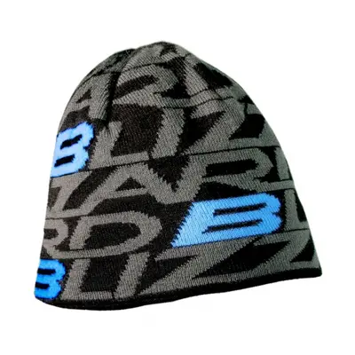 Pánska zimná čiapka BLIZZARD Dragon cap, black blue