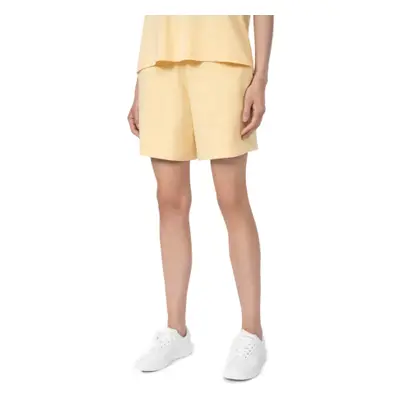 Női tréningruha rövidnadrág 4F SHORTS CAS F070-73S-LIGHT LEMON