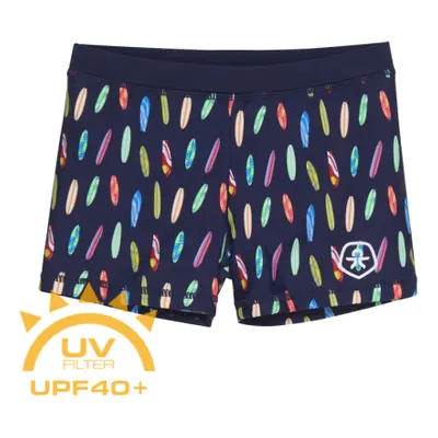 Fiú fürdőruha COLOR KIDS Swim Trunks - AOP, dress blues