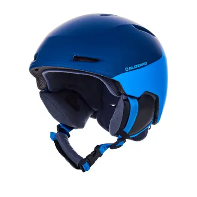 Junior sísisak BLIZZARD Viper ski helmet junior, dark blue matt bright blue matt