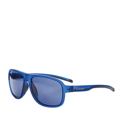 Slnečné okuliare BLIZZARD Sun glasses PCSF705140, rubber trans. dark blue , 65-16-135