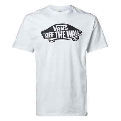 Fiú rövid ujjú póló VANS OFF THE WALL BOARD TEE-VN000FSA B White