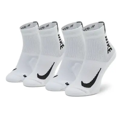 Ponožky NIKE 2 PACK-NK MLTPLIER ANKLE-White