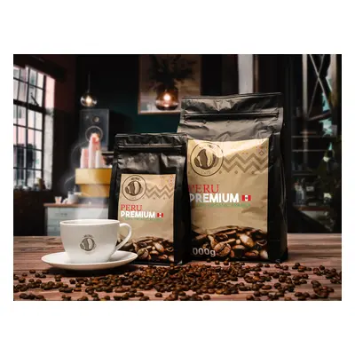 Peru Organic - frissen pörkölt 100% Arabica babok Tömeg: 1000g