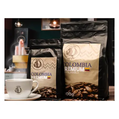 Kolumbia - frissen pörkölt 100% arabica babok Tömeg: 1000g