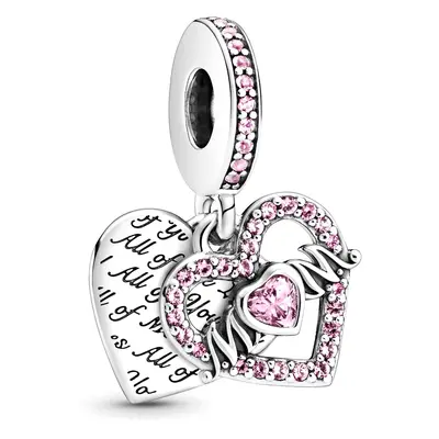 Pandora Moments Szív és Anya ezüst függő charm - 799402C01