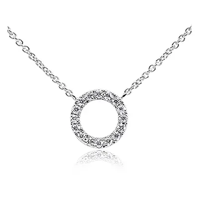 Moon Diamonds Fehér arany nyaklánc - 20-00158-1255F