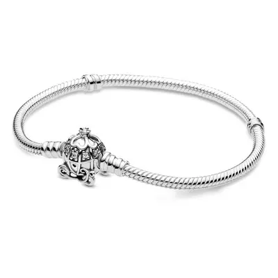 Pandora Moments Disney Hamupipőke tökhintó kapcsos ezüst karkötő - 599190C01-19