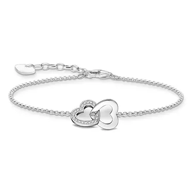 Thomas Sabo ezüst összefonódó szívek női karlánc - A2163-051-14-L19V