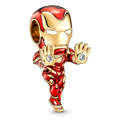 Pandora Moments Marvel Bosszúállók Vasember Sárga arany charm - 760268C01