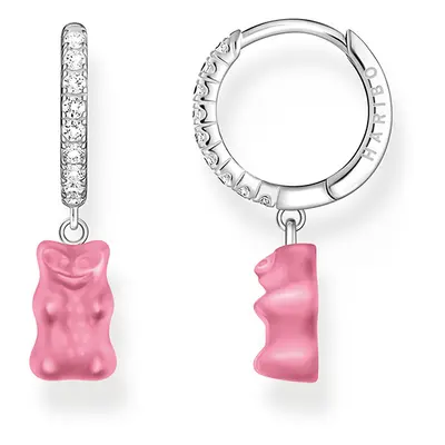 Thomas Sabo X HARIBO ezüst színű rózsaszín női fél pár fülbevaló - CR726-052-9