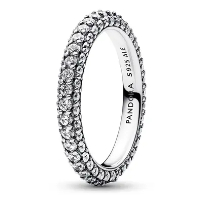 Pandora Timeless Pavé egysoros Ezüst Gyűrű - 192627C01-50