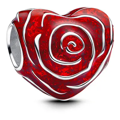 Pandora Rózsa szív charm - 793673C01